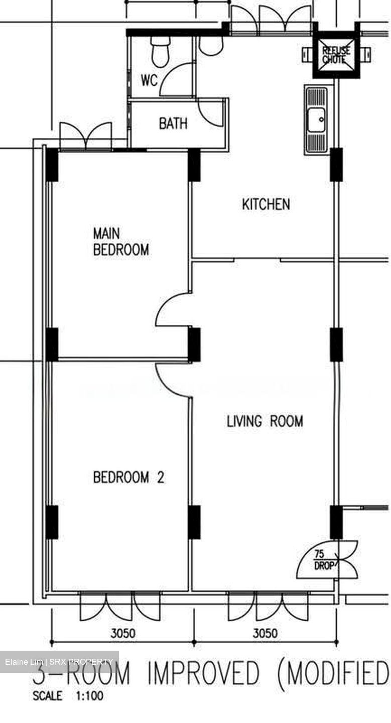 Blk 303 Chuan Village (Serangoon), HDB 3 Rooms #634687571